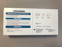 Lade das Bild in den Galerie-Viewer, 1er Pack - Anbio COVID-19 Antigen-Schnelltest (kolloidales Gold) zur Eigenanwendung, Nasenabstrich 2,5cm tief 2,86 inkl. MwSt. und Versand